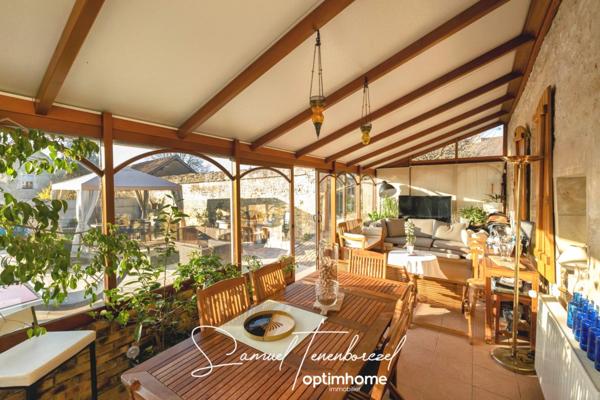 Maison de caractère en pierre avec piscine – 160 m² – ERNES (14270)