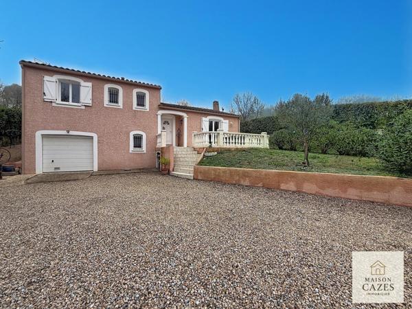 Maison T4 de 95m² sur parcelle de 1038m² piscinable