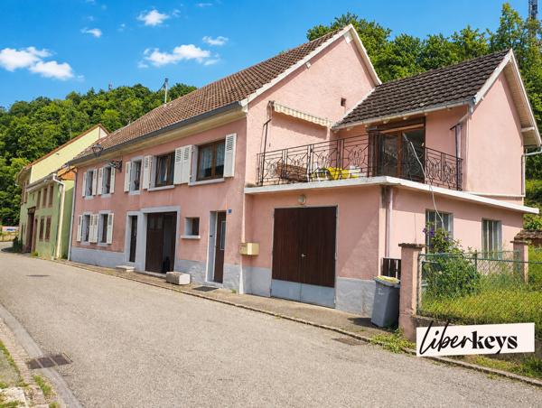 EXCLUSIVITÉ Maison avec gîte, dépendances et potentiel d'aménagement à Rombach-le-Franc