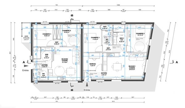 Terrain à vendre 530 m² Valgelon-La Rochette