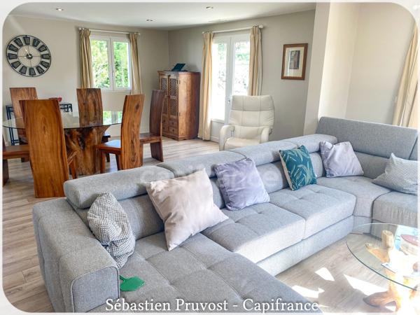 Dpt Dordogne (24), à vendre proche de THIVIERS plain-pied 3 chambres sur sous-sol P8 de 177 m² - Terrain de 2142 m² - Studio Indépendant