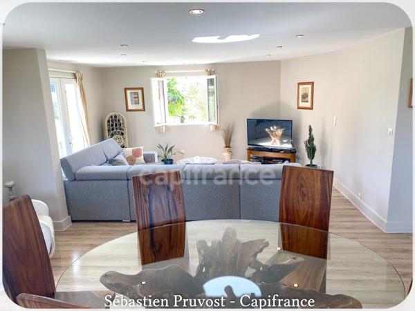 Dpt Dordogne (24), à vendre proche de THIVIERS plain-pied 3 chambres sur sous-sol P8 de 177 m² - Terrain de 2142 m² - Studio Indépendant