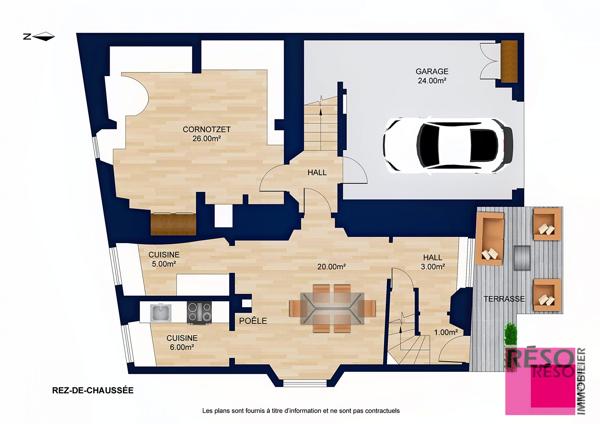 Magnifique maison de village – Charme & rénovation de qualité – Rare à la vente