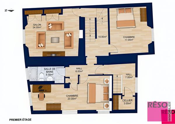 Magnifique maison de village – Charme & rénovation de qualité – Rare à la vente