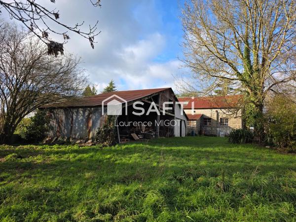 Grand potentiel dans rue calme, accès à la rivière