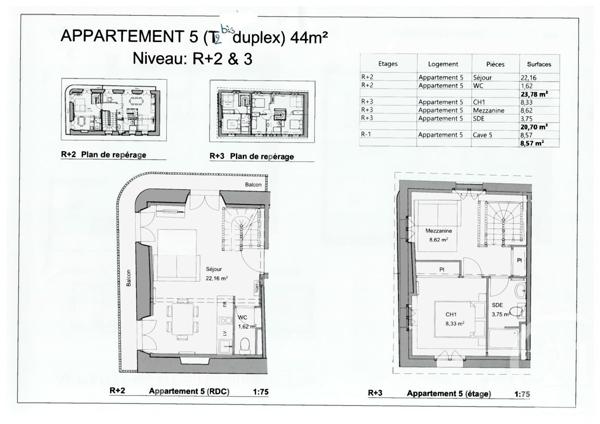 Appartement à vendre  2 pièces - 44,50 m2 CAUTERETS - 65