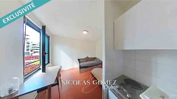 Joli studio pour investissement locatif meublé sous bail commercial