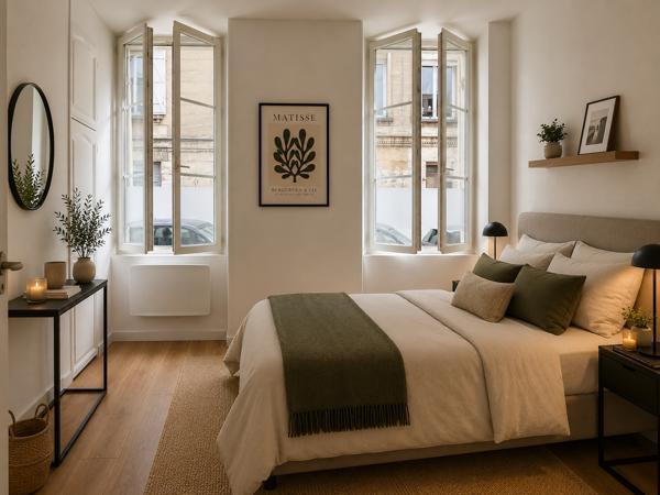 Élégant T2 rénové de 40 m² dans immeuble en pierre – À deux pas de la place Amédée Larrieu