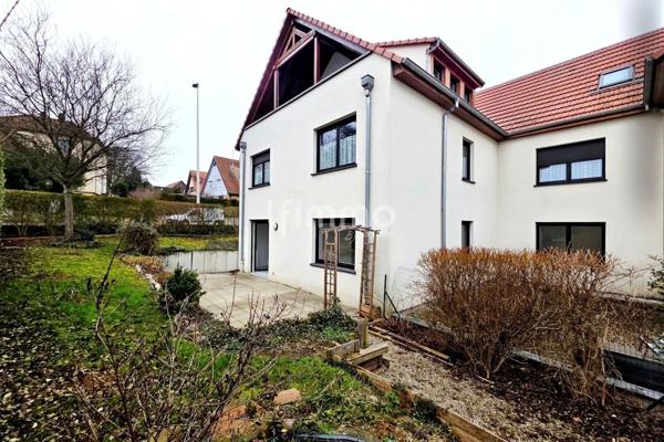 4P, 86m2, rez-de-jardin sud, proche gare de Barr