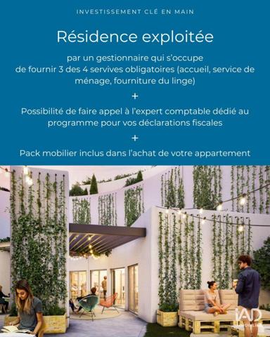 Studio à vendre 19 m² Grasse