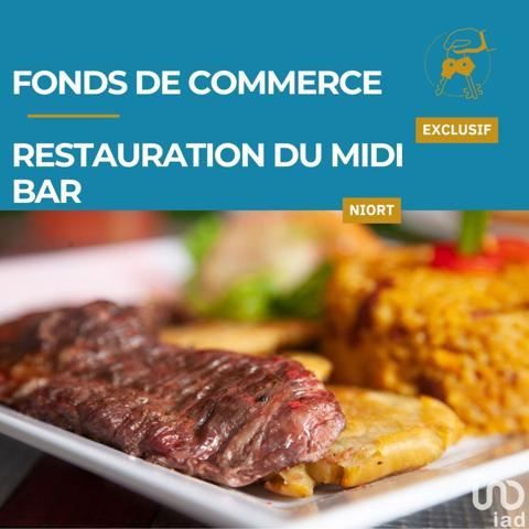 Bar-brasserie à vendre 65 m² Niort