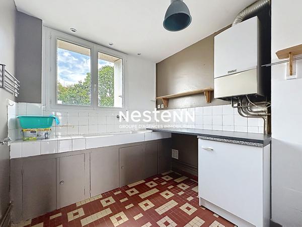 QUIMPER - KERFEUNTEUN - Appartement T4 - 2 chambres - GARAGE - Grand séjour