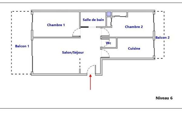 Appartement à vendre    3 pièces • 63,11 m2 Montpellier