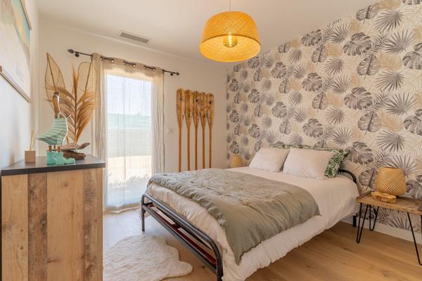 appartement plain pied RDC 2 chambres jardin