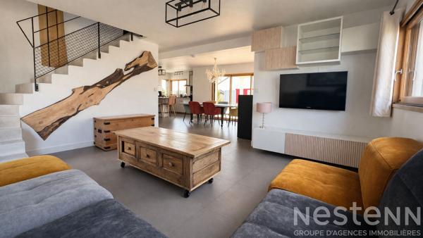 Maison contemporaine avec piscine, suite parentale et prestations haut de gamme proche d'Auray