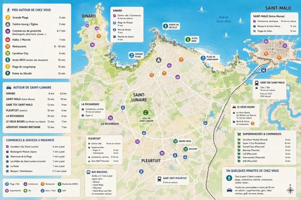 EXCLUSIVITÉ – Maison contemporaine 106 m² à Saint-Lunaire – DPE A – Suite parentale – À pied des plages