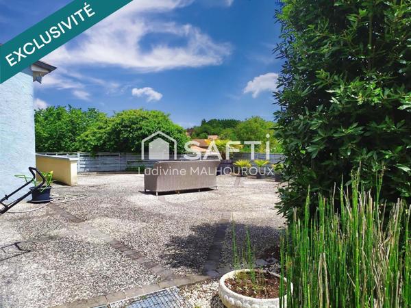 MAISON FAMILIALE 166 m²  STUDIO  43 m² – TERRAIN 2 582 m² – GARAGE DOUBLE –