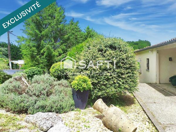 MAISON FAMILIALE 166 m²  STUDIO  43 m² – TERRAIN 2 582 m² – GARAGE DOUBLE –