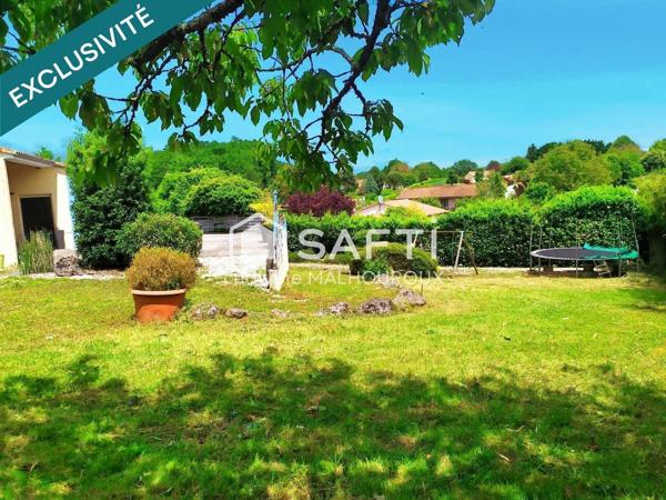 MAISON FAMILIALE 166 m²  STUDIO  43 m² – TERRAIN 2 582 m² – GARAGE DOUBLE –