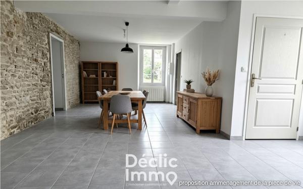 Vente maison à rénover Hiersac, 157m² 5 pièces 189 000€ Charente
