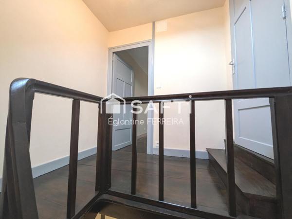 LEVROUX, Maison de ville T4 rénovée de 94m² avec cour et jardinet