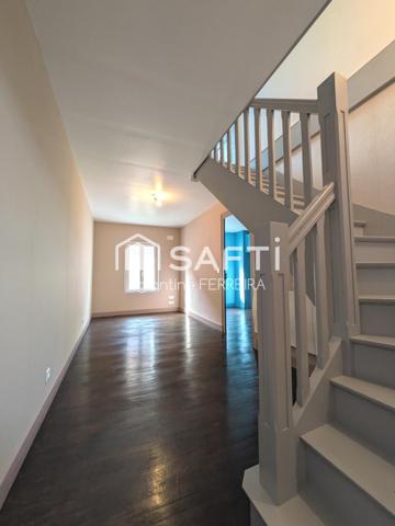 LEVROUX, Maison de ville T4 rénovée de 94m² avec cour et jardinet