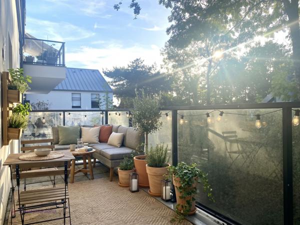 à vendre à Arradon - Bourg appartement 3 pièces  calme et recherché balcon parking