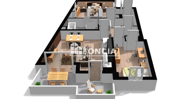 À vendre Appartement 3 pièces 61 m² - Nice 06100