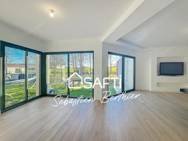 VILLA CONTEMPORAINE DE 2022 – 180 m² – CALME ET CONVIVIALITÉ À 25 MINUTES DE TOULOUSE