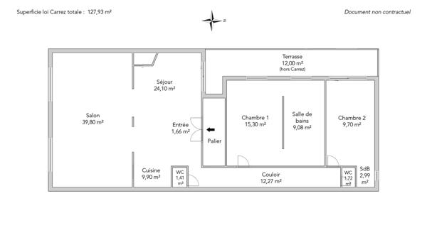 Appartement Paris 18e - BLANCHE / CITÉ YVES KLEIN