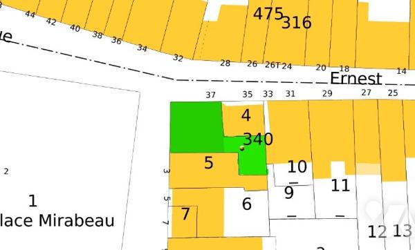 Ensemble immobilier situé à REVIN (08500) au 37 et 37 bis rue Ernest Renan