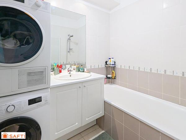 Appartement 3 pièces de 65m² avec terrasse