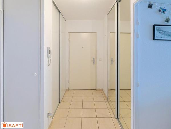 Appartement 3 pièces de 65m² avec terrasse