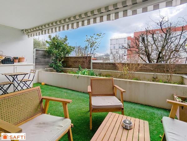 Appartement 3 pièces de 65m² avec terrasse