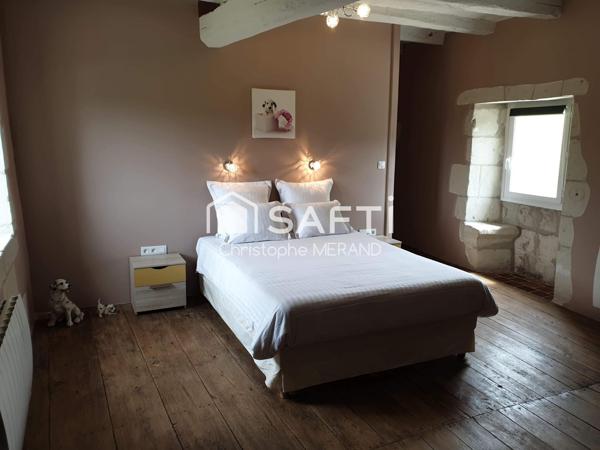 Fermette 7 chambres proche  de DANGE SAINT ROMAIN