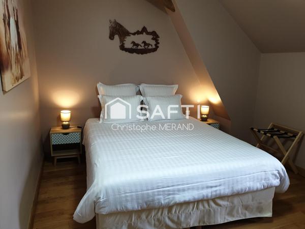 Fermette 7 chambres proche  de DANGE SAINT ROMAIN