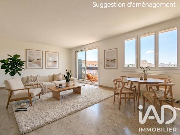 Appartement à vendre 3 pièces 73 m² Villeurbanne