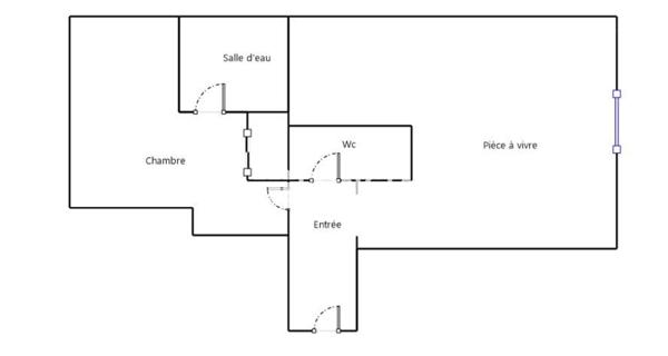 À vendre Studio 23 m² - Cannes 06400