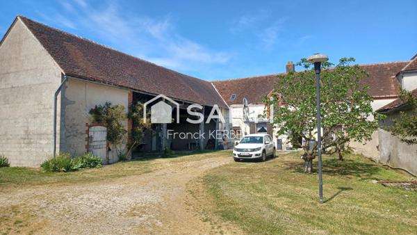 Fermette de 1870 d'environ 120m² implantée à Mézières en Gâtinais
