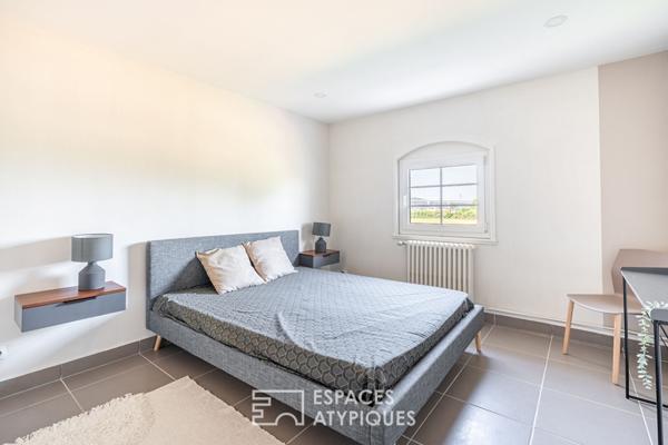 Maison rénovée avec beaux volumes