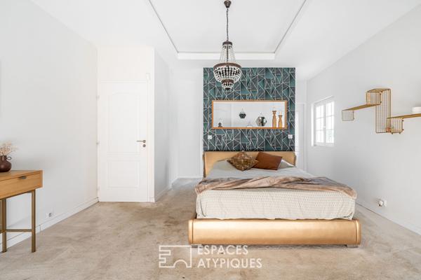 Maison rénovée avec beaux volumes