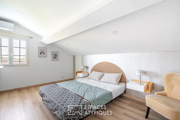 Maison rénovée avec beaux volumes