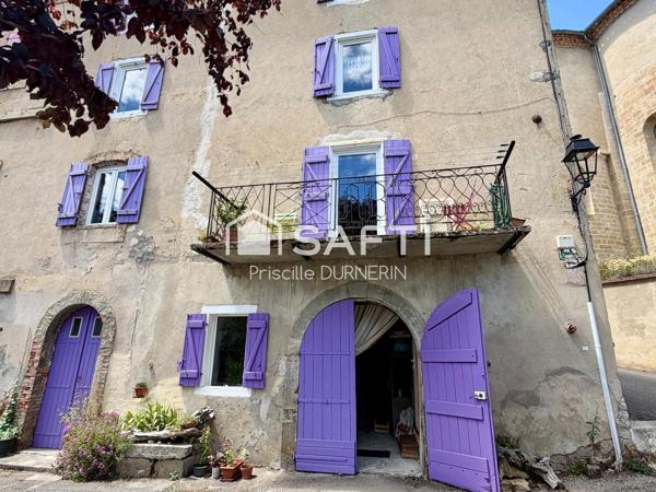 Maison de village au calme, vue, proche de Mirepoix