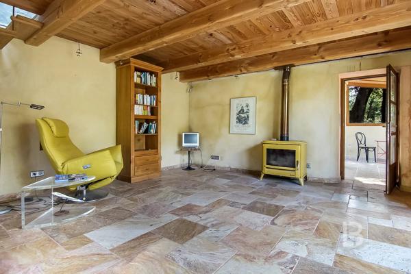 Bergerie du 18ème siècle à Grasse avec vue panoramique