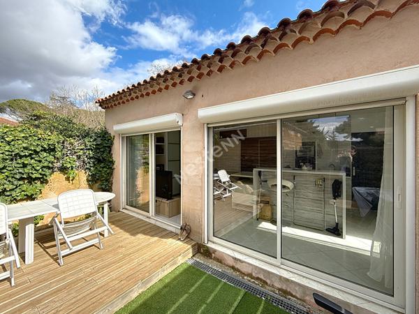 Maison Saint Cyr Sur Mer Quartier Les Leques de 2 pièces de 39.19m²