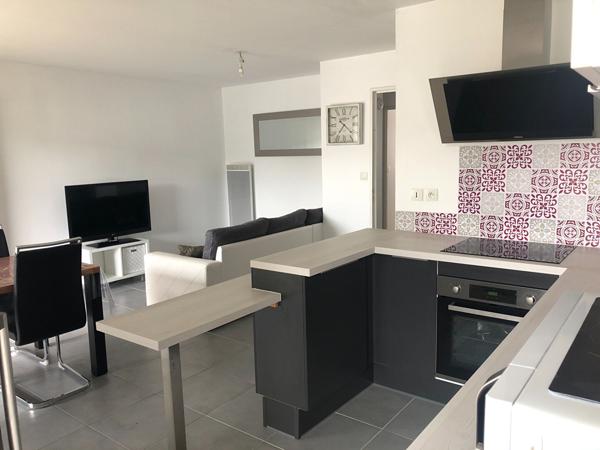 A louer à Vannes Tohannic, appartement meublé 3 pièces de  62 m2  avec garage et parking