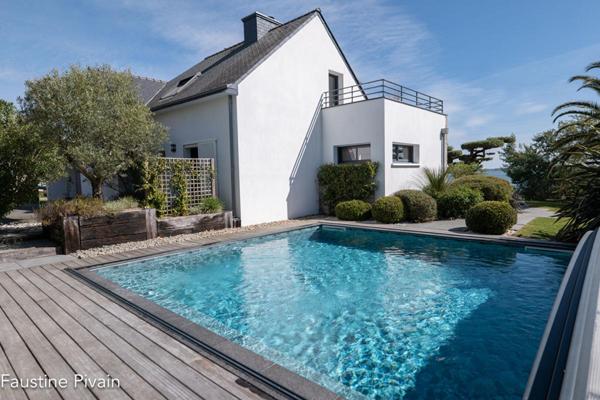 Belle propriété contemporaine vue golfe