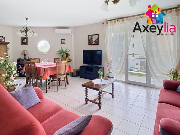 Riorges (42153) RIORGES VILLAGE- APPARTEMENT T3 AVEC TERRASSE, ASCENSEUR, GARAGE ET PARKING