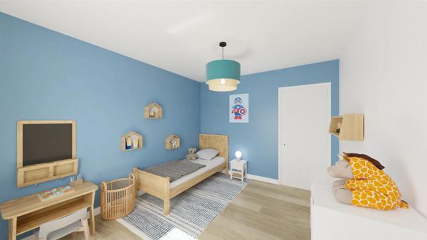 Appartement à vendre 2 pièces MONT SAINT MARTIN (54) Appt - 90m² - Terrasse 18m²