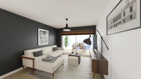 Appartement à vendre 2 pièces MONT SAINT MARTIN (54) Appt - 90m² - Terrasse 18m²